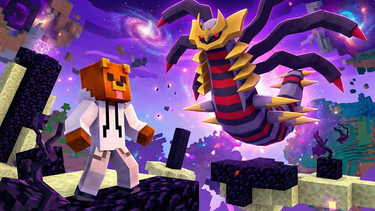 VISITÉ EL MUNDO DISTORSIÓN (Minecraft Pokemon, Episodio 15)