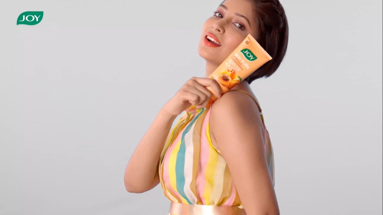 Фрукты Joy Skin | Укрепление кожи и отшелушивание тусклости | Абрикосовый скраб для увлажненной и сияющей кожи