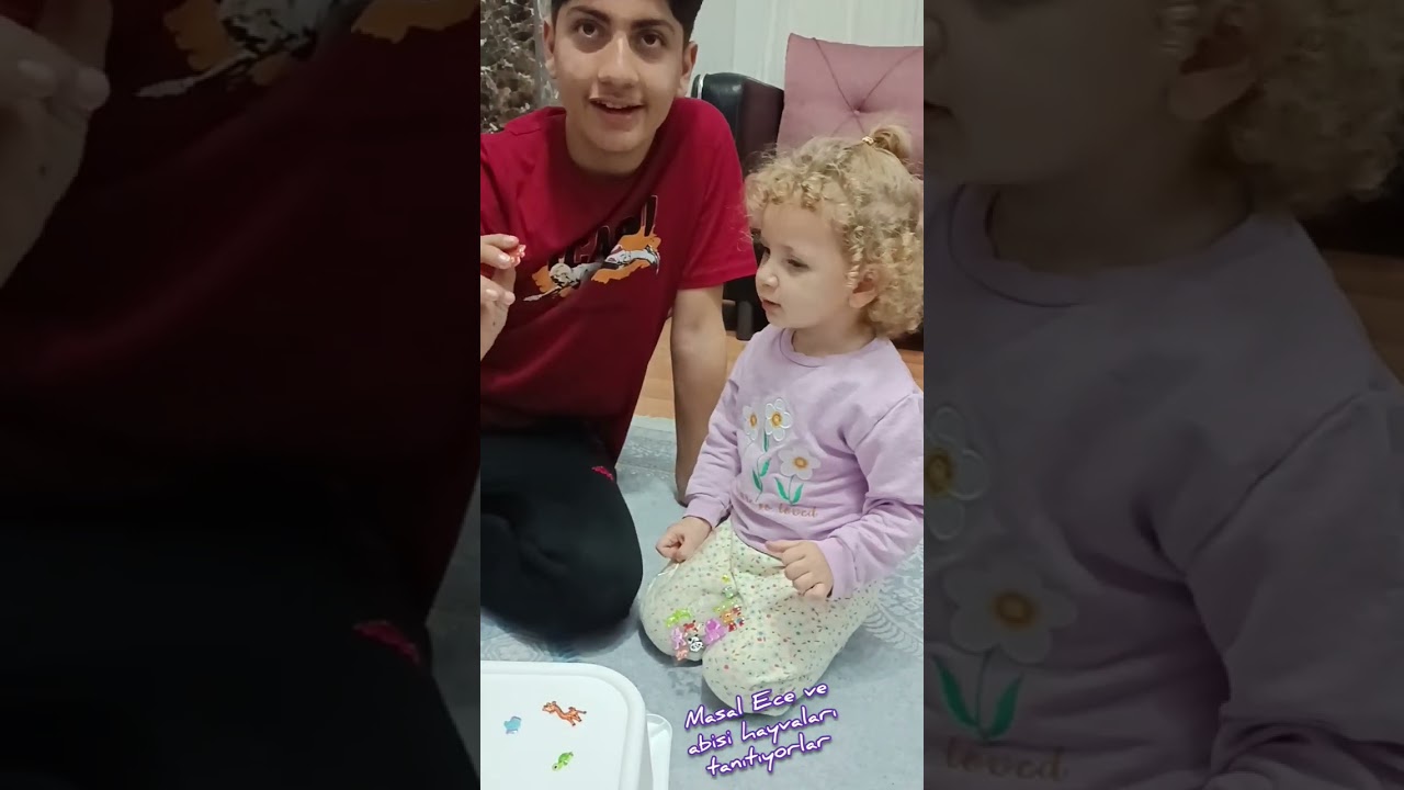 Masal Ece ve Abisiyle Orman Hayvanlarını Tanıyoruz! 🐯🌲🦊