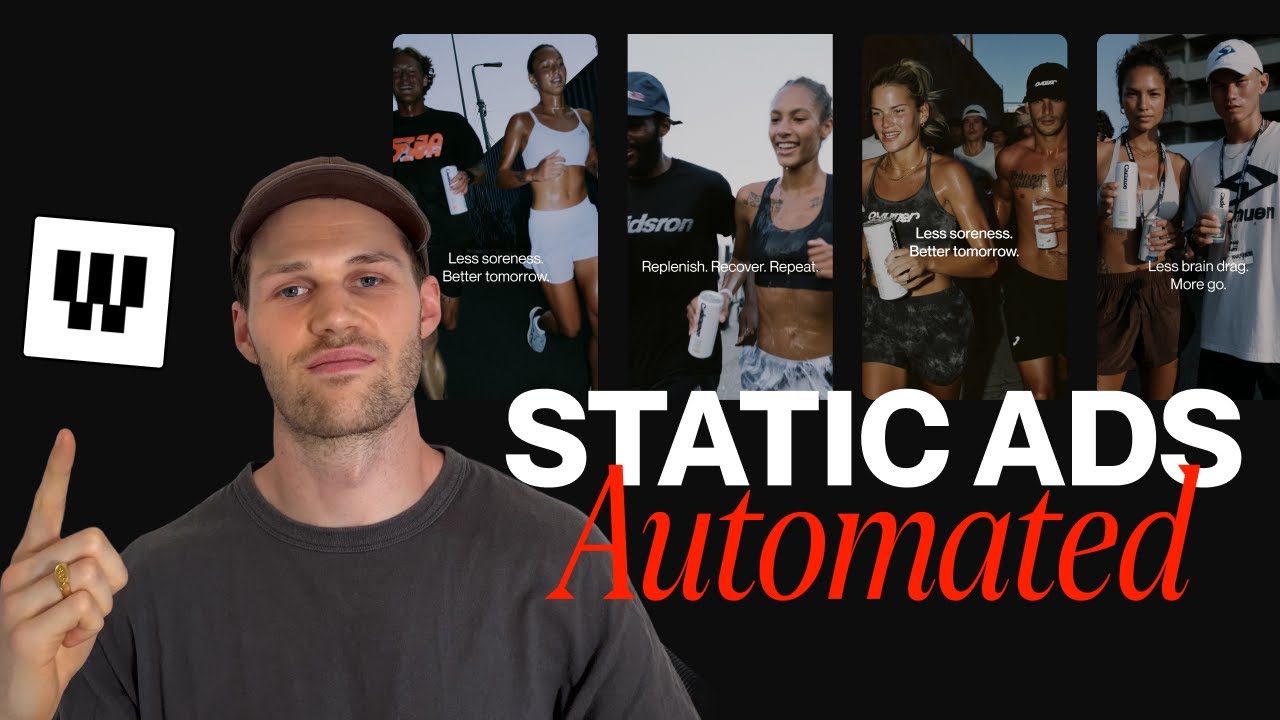 This AI Workflow Creates 100+ Static Ads in One Click
