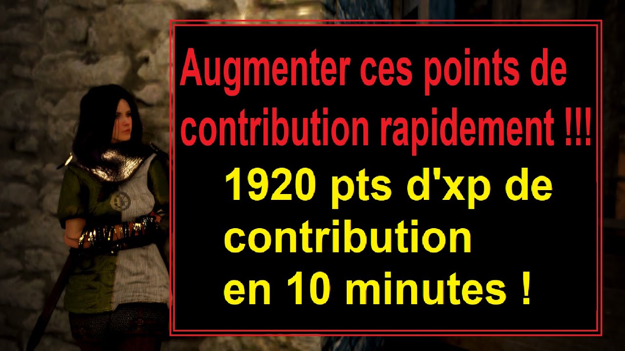 [BDO] - Guide pour augmenter ces points de contribution rapidement !