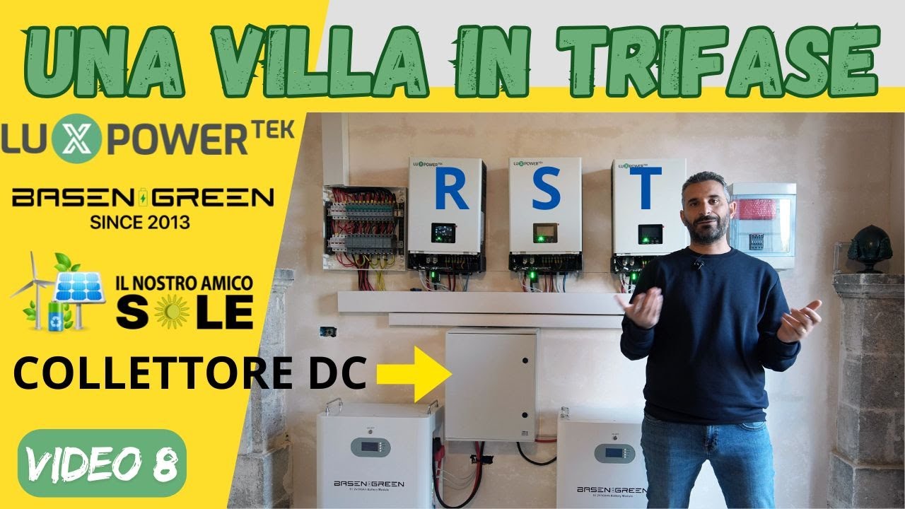 IMPIANTO FOTOVOLTAICO TRIFASE CON LUXPOWER