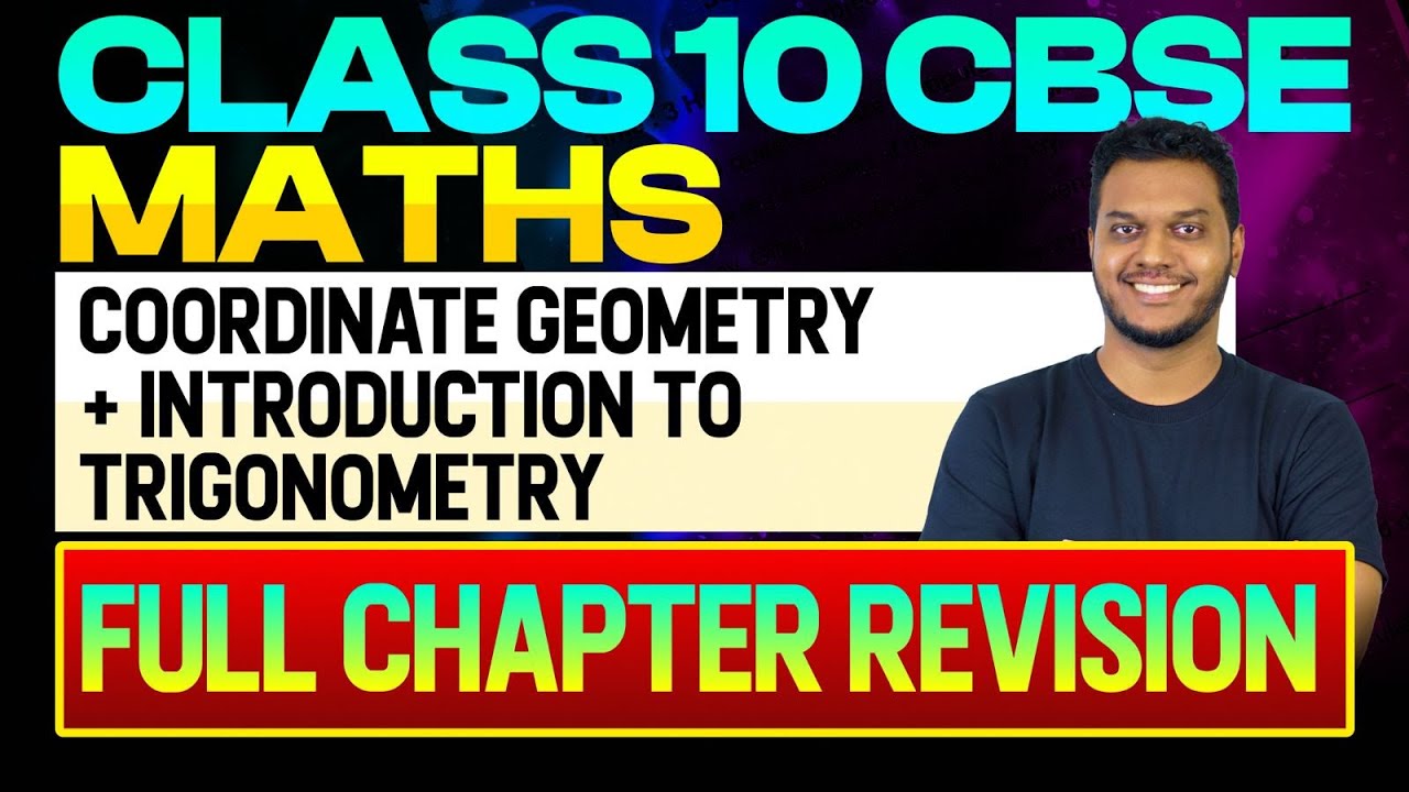 CBSE Class 10 Maths | Coordinate Geometry + Introduction to Trigonometry | Rapid Revision | Eduport