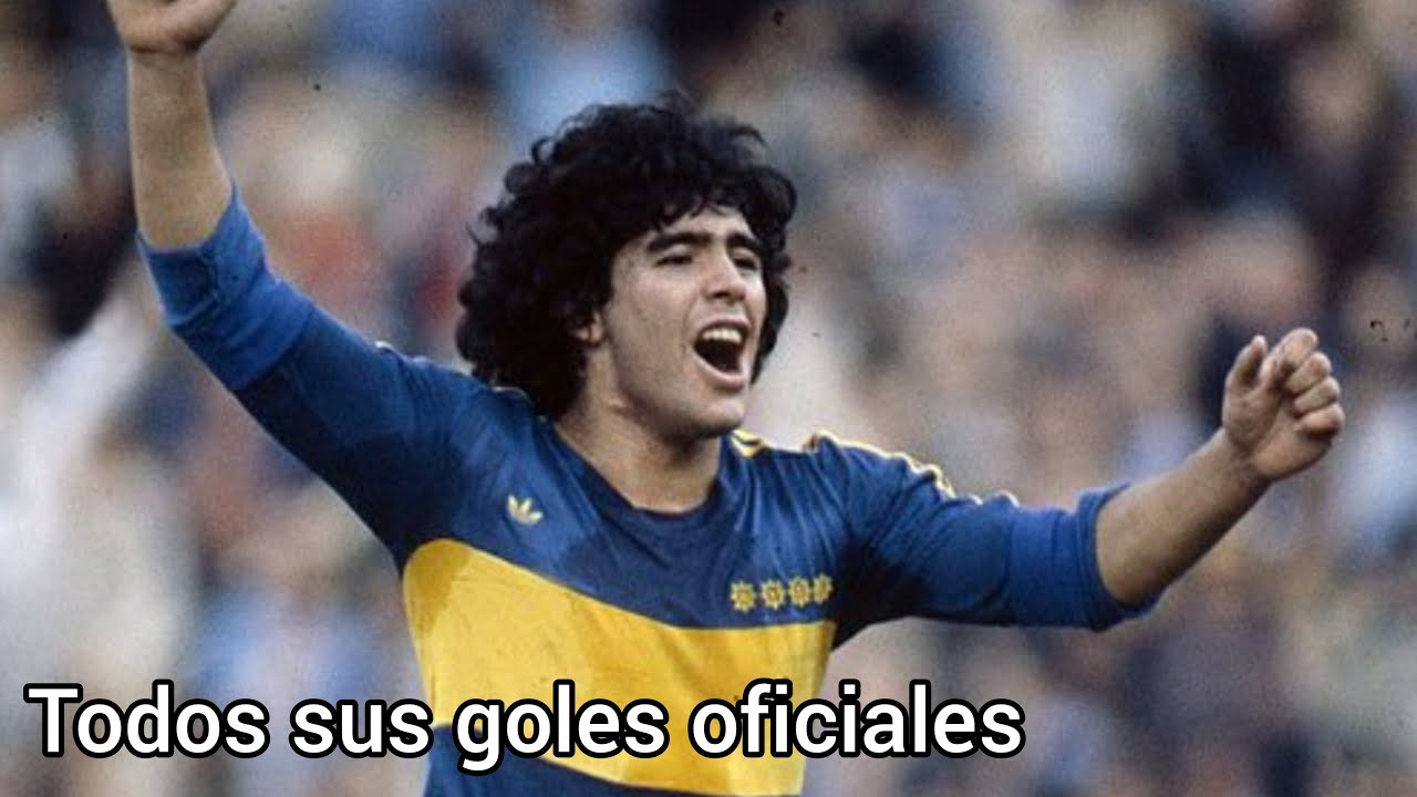Todos los goles oficiales de Diego Maradona en Boca