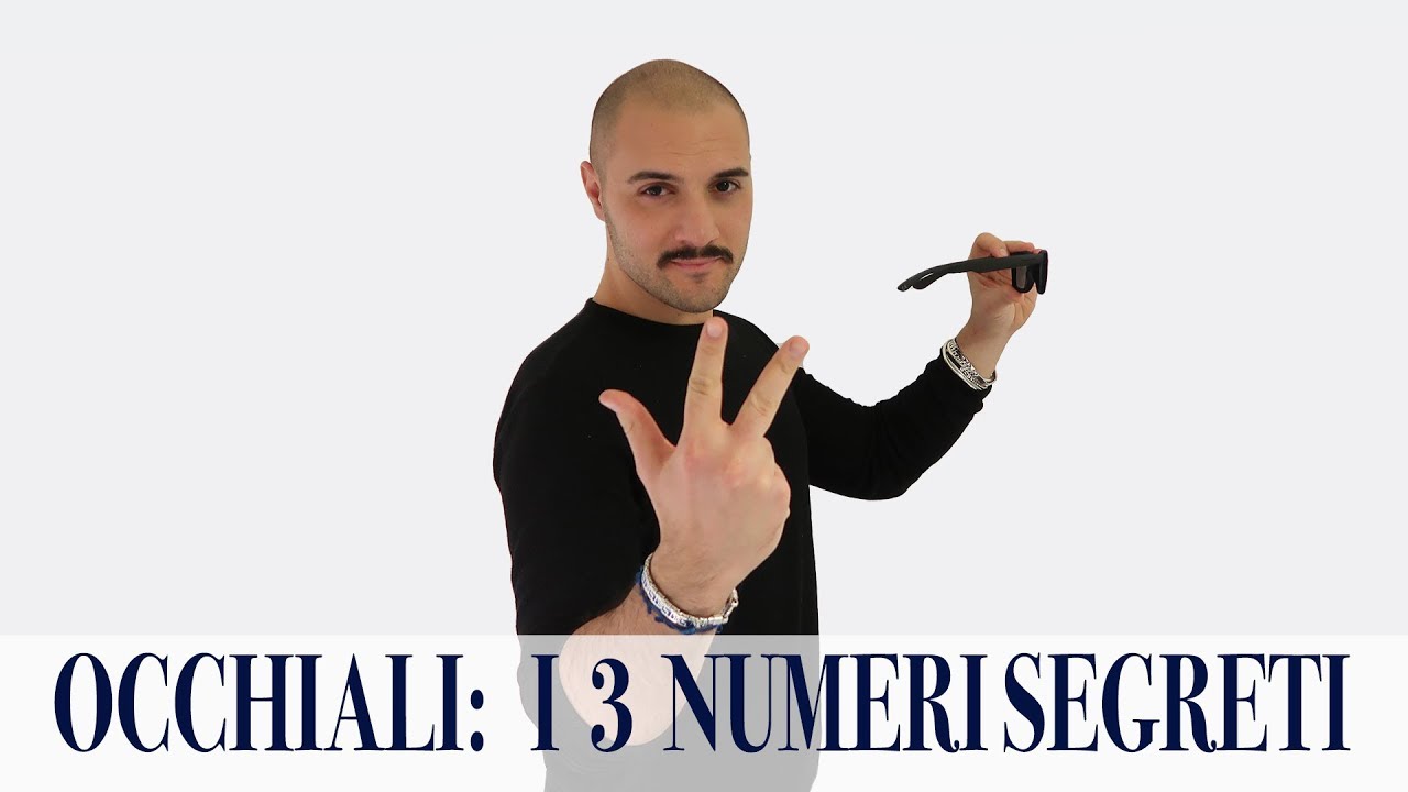 Occhiali: i 3 numeri segreti che non conosci | Andrea Cimatti Video
