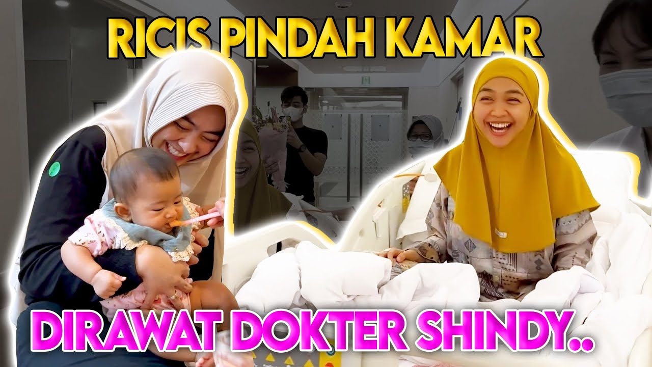 RICIS PINDAH KAMAR RAWAT.. Bismillah Sehat.. Moana Full Senyum.