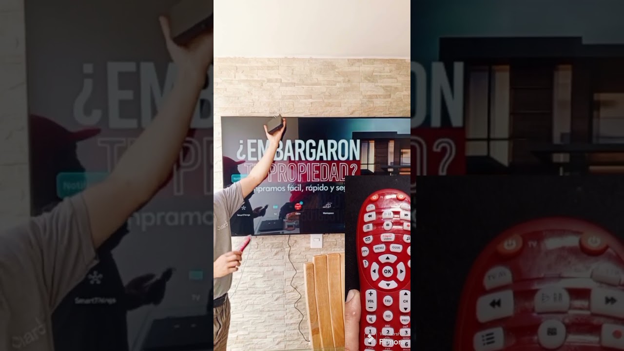 Manejo del control de claro