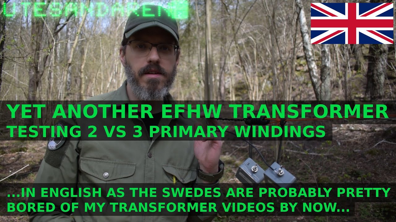 Yet another End Fed Half Wave transformer