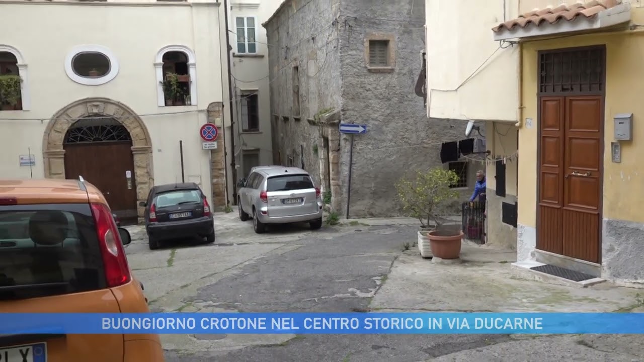 BUONGIORNO CROTONE NEL CENTRO STORICO IN VIA DUCARNE