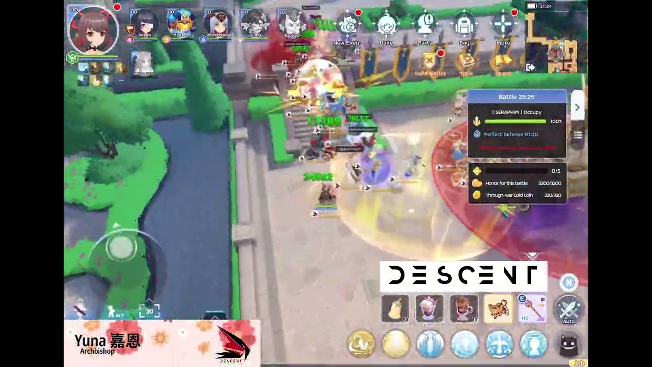 7 Aug WoE - Descent, Boarhat, IU, Exodiac, Myth, Rathalos - MS1 Archbishop PoV - ROMC
