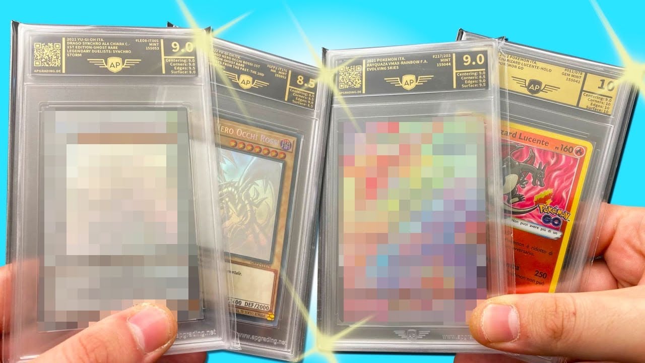 Mi sono fatto GRADARE delle Carte per la PRIMA VOLTA e… (AP Grading)