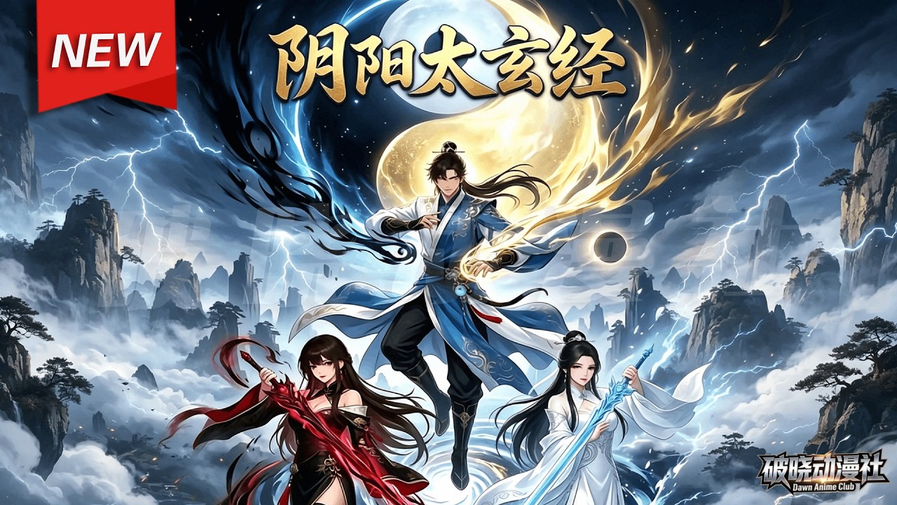MULTISUB📢新番上线《阴阳太玄经》第1~85集丨被废修为跌入谷底，绝美女帝意外降临，以真经换他觉醒混沌道体逆转人生！#漫剧 #破晓动漫社