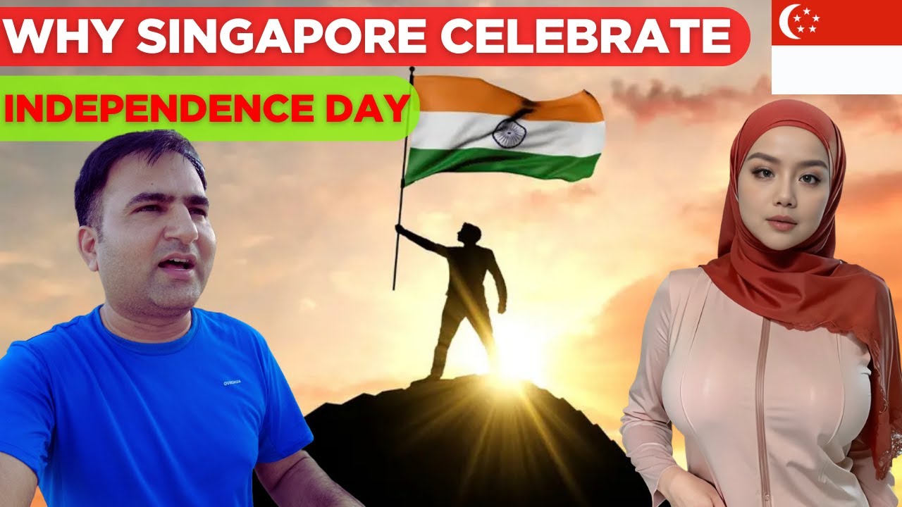 How Singapore celebrate it's  Independence Day #independenceday #national #india
