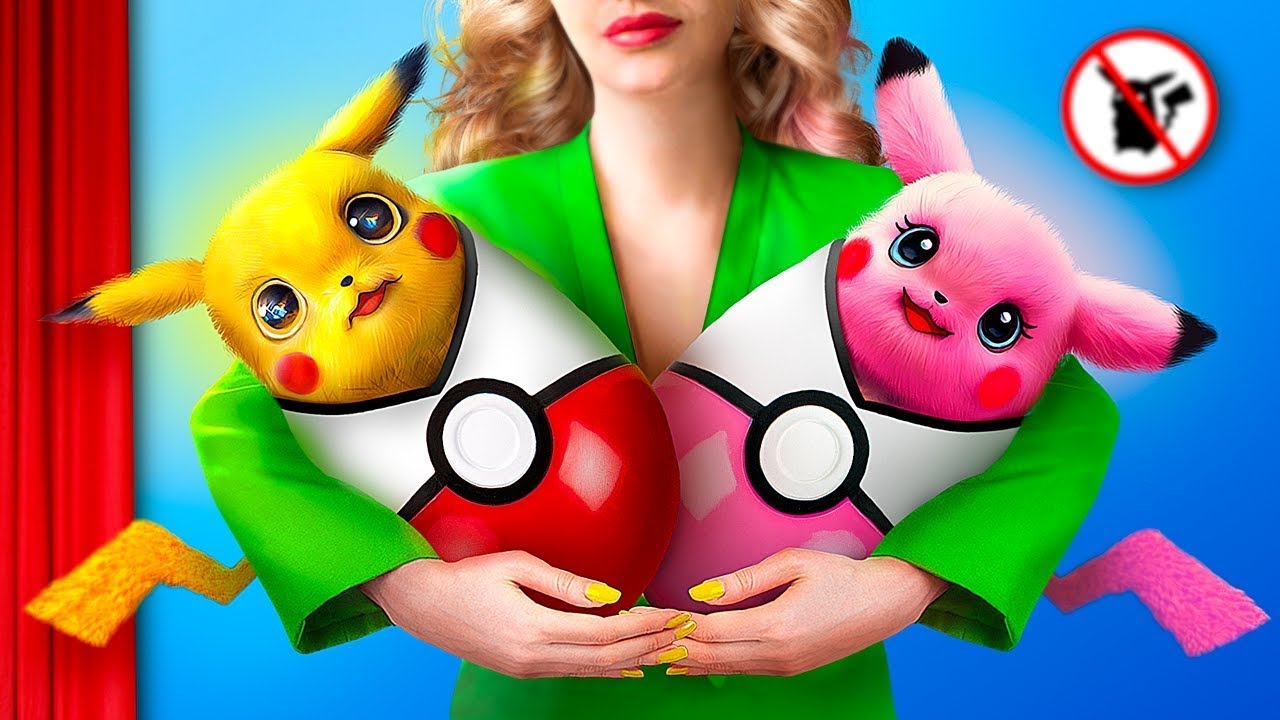 Hoe smokkel je een Pokémon mee in de bioscoop – Deel 2! Pokémon in het echte leven!