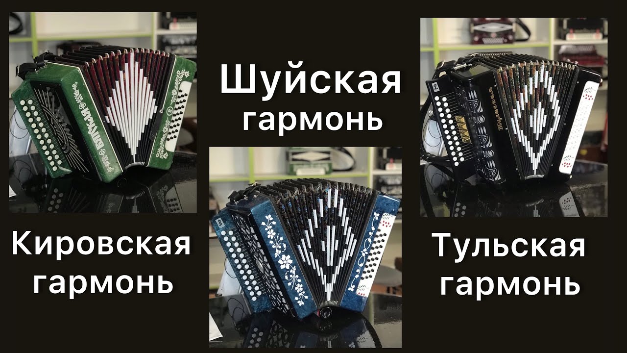 Шуйская гармонь? Кировская гармонь? Или Тульская гармонь? Что тебе по душе? 🙋🏻‍♂️😉