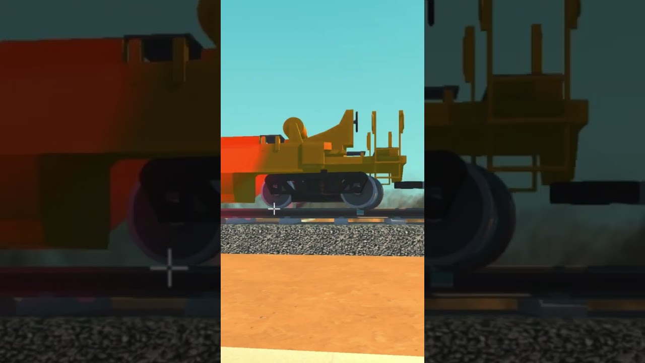Scrap Mechanic Trains vs car (37)