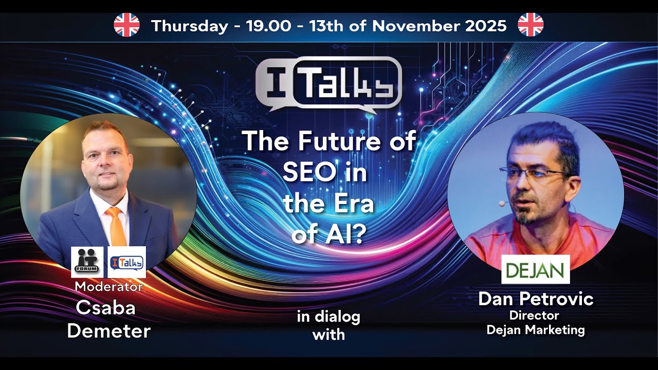 #577 The Future of SEO in the Era of AI? – Dan Petrovic LIVE at Forum IT