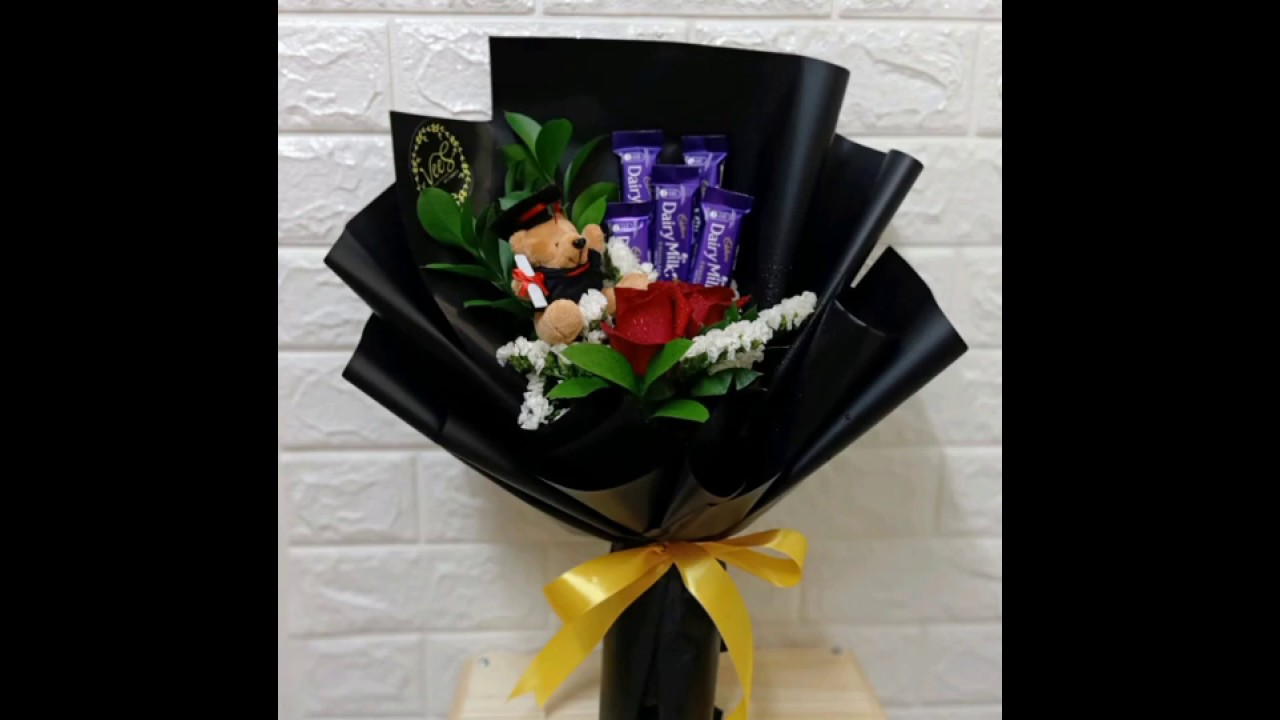 Tutorial bouquet graduation / Convocation simple
