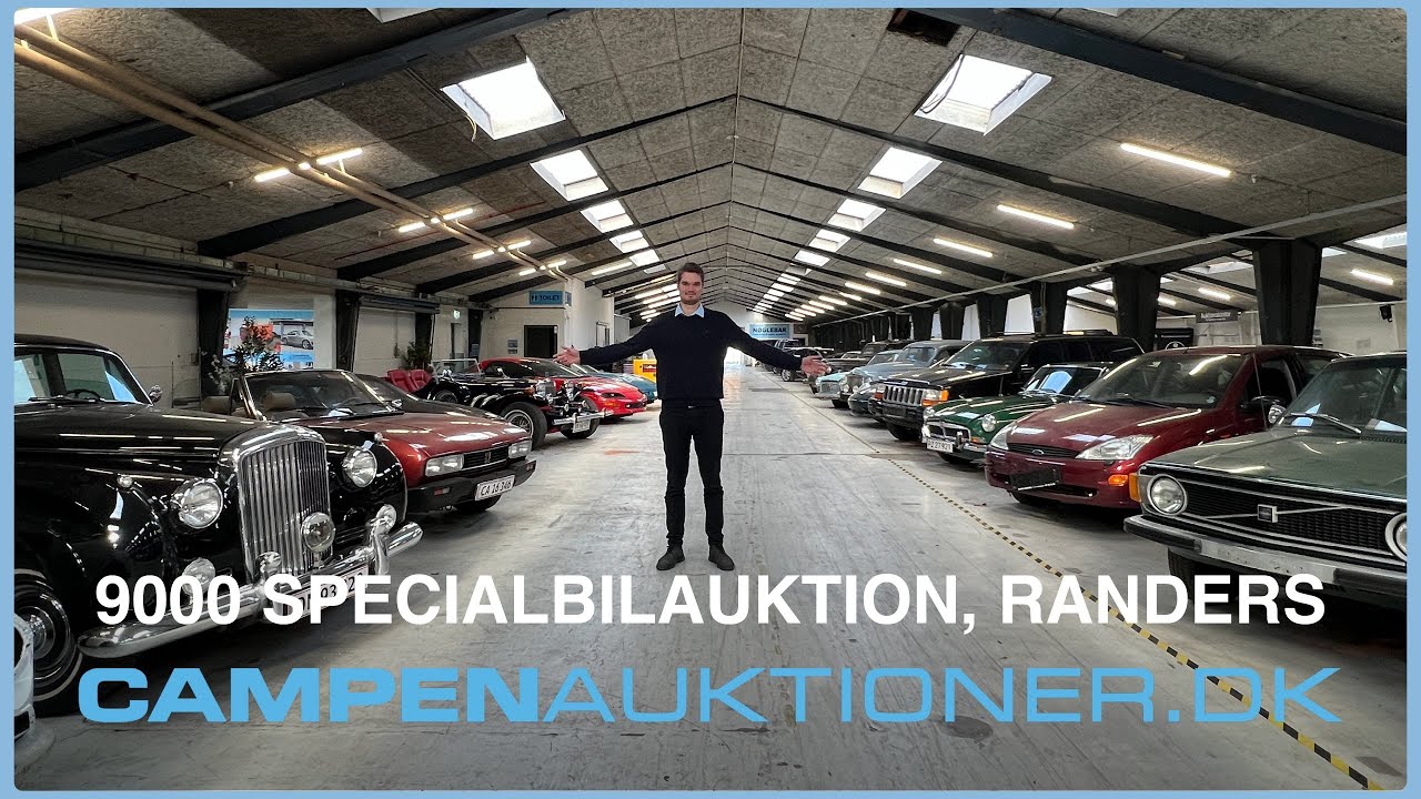 Campen Auktioner A/S - 9000 Fysisk Specailbilauktion Randers