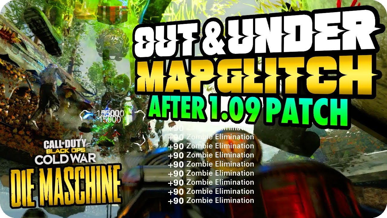 Cold War Zombie Glitches: Solo Out & Under Map Glitch After Hotfix & 1.09 Update Die Maschine