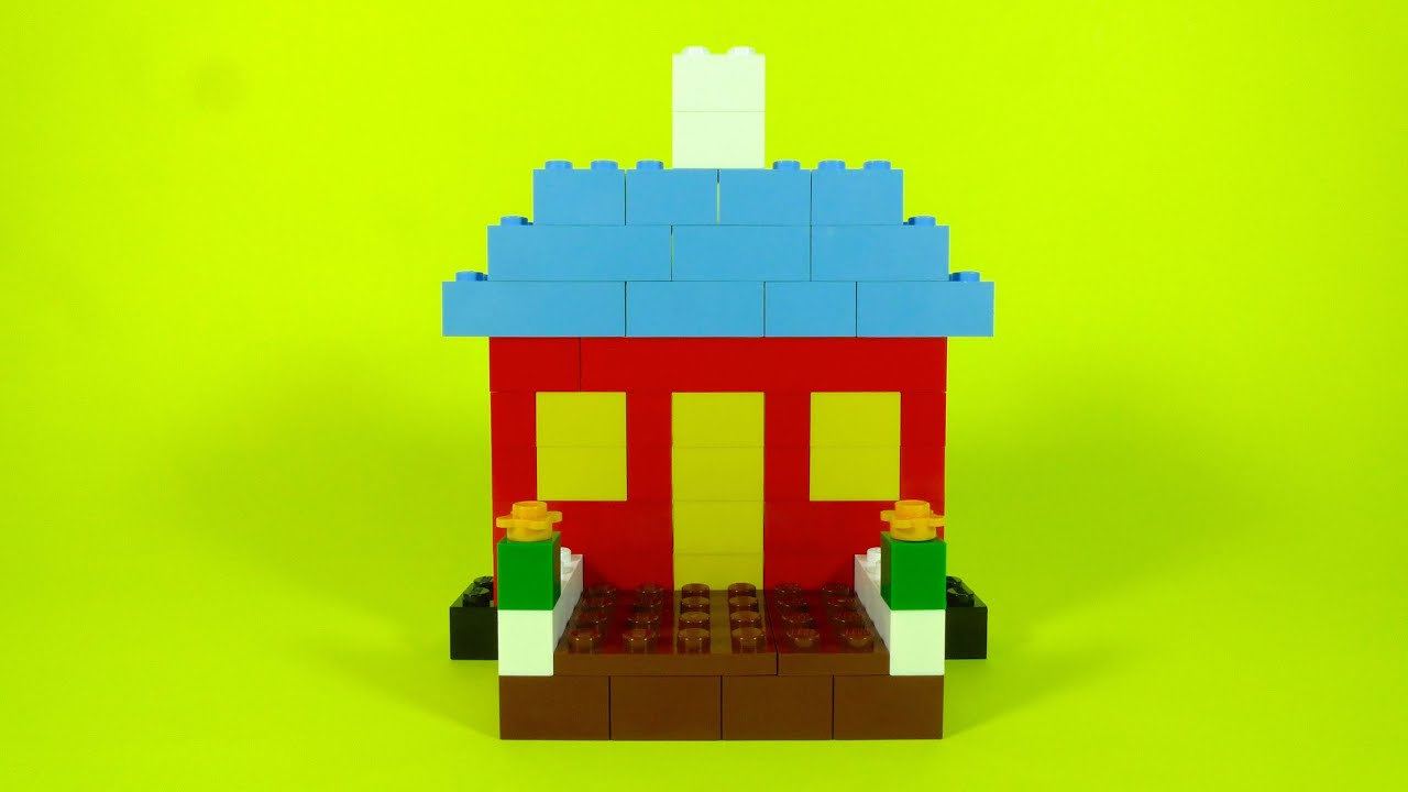 How To Build Lego BASIC HOUSE - 4630 LEGO&reg; Build & Play Box Building Instructions