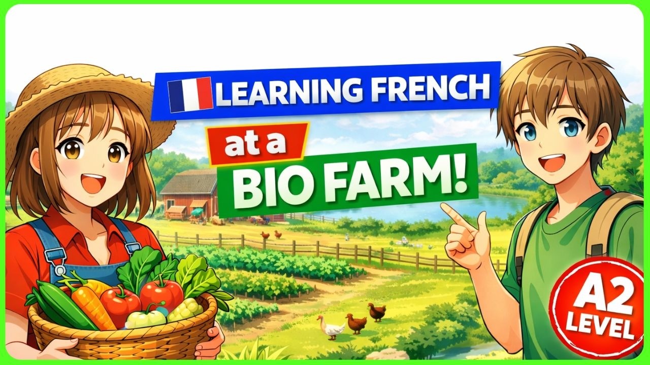 French Conversation: Planning a Sustainable Weekend at a Bio Farm (A2)