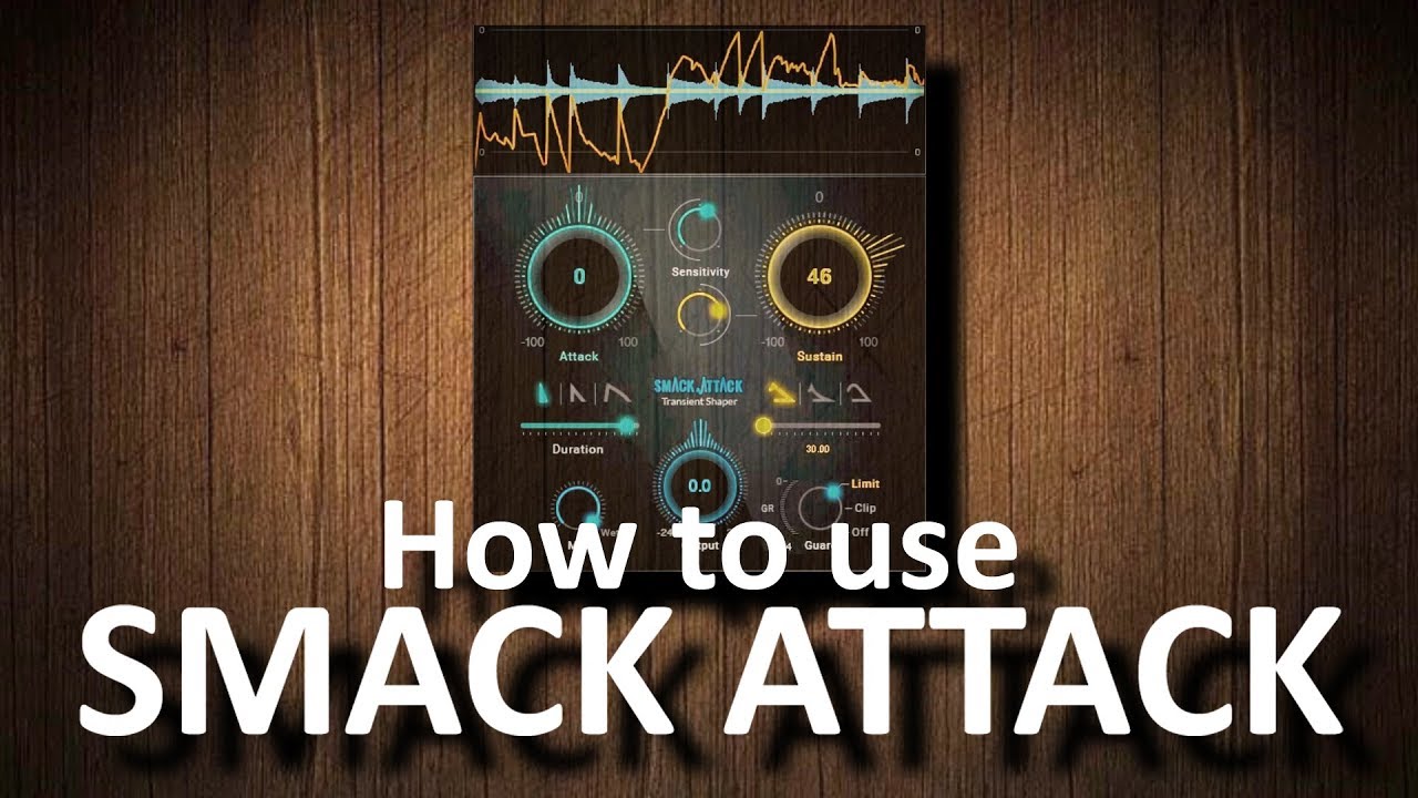 How to use Waves SMACK ATTACK transient shaper