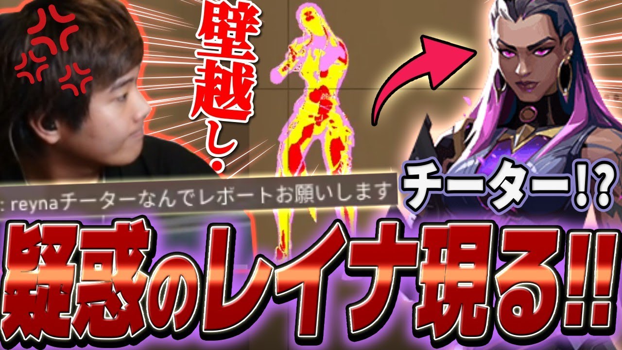 壁越しにエイム！？チート疑惑のレイナに遭遇するみっちーｗｗｗｗ【VALORANT】