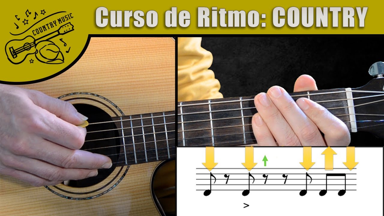 Aprende Ritmos de Guitarra: un ritmo Country | Curso Guitarra Rítmica