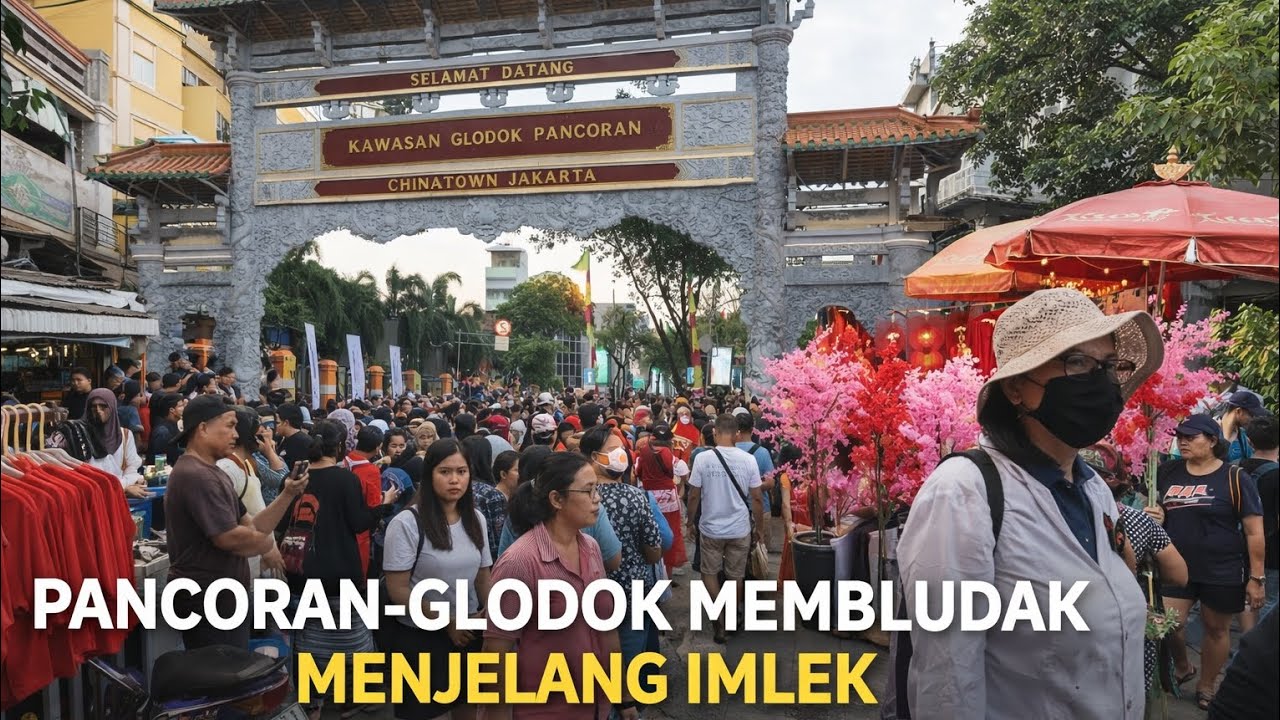 MEMBLUDAK PANCORAN-GLODOK‼️MENJELANG IMLEK 2026