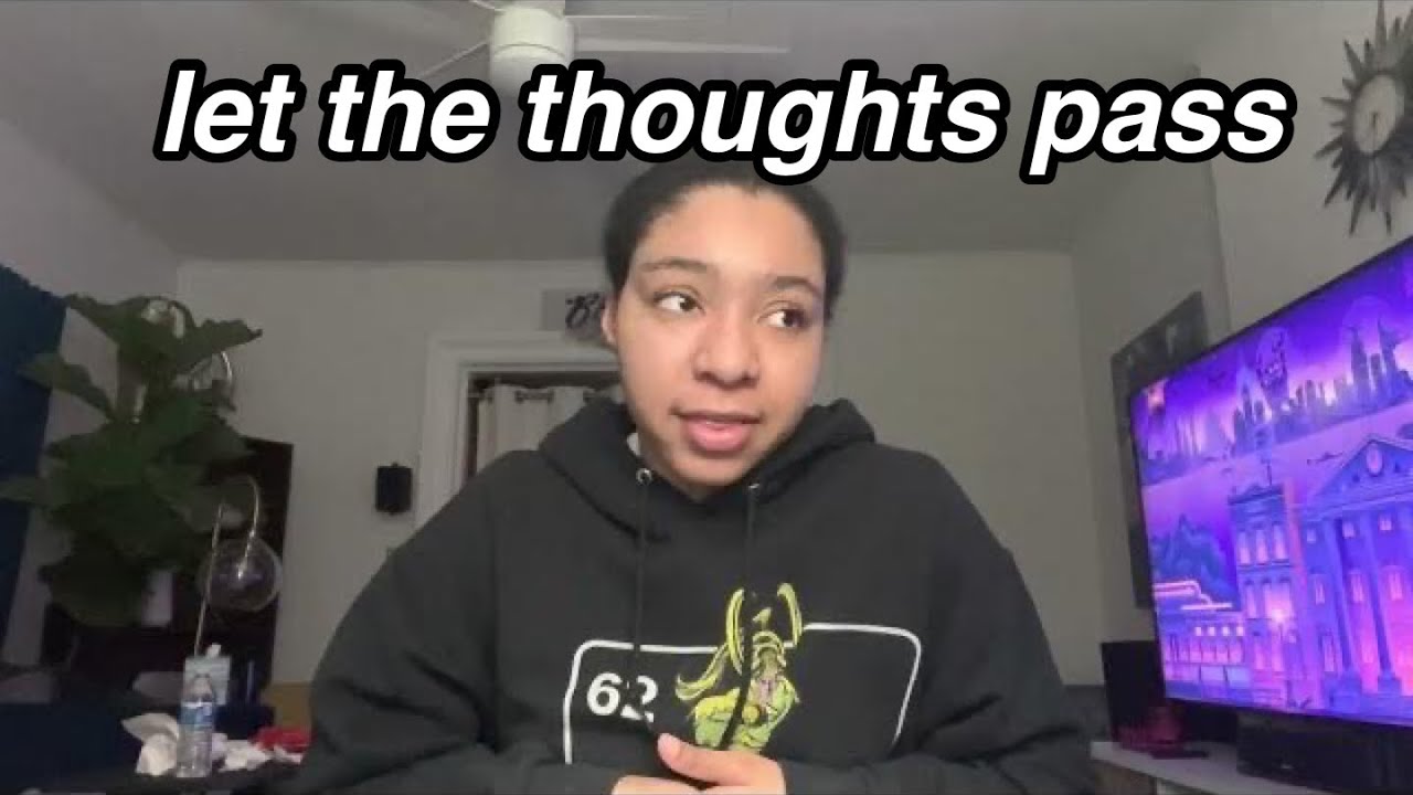 how to let thoughts pass by | law of assumption