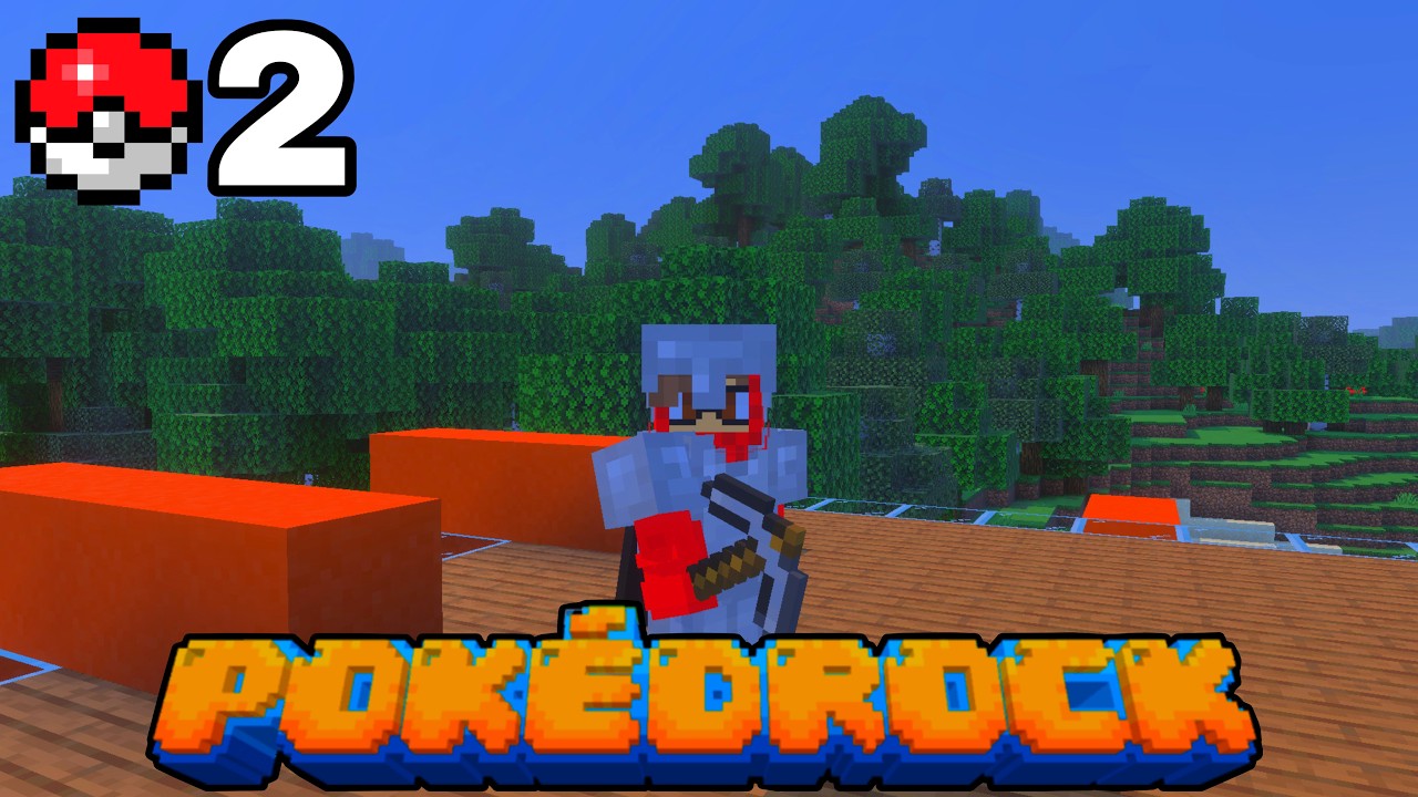 Minecraft Pokédrock #2 (ARMOUR UP!!!) w/ Lewis, Dyma Pws