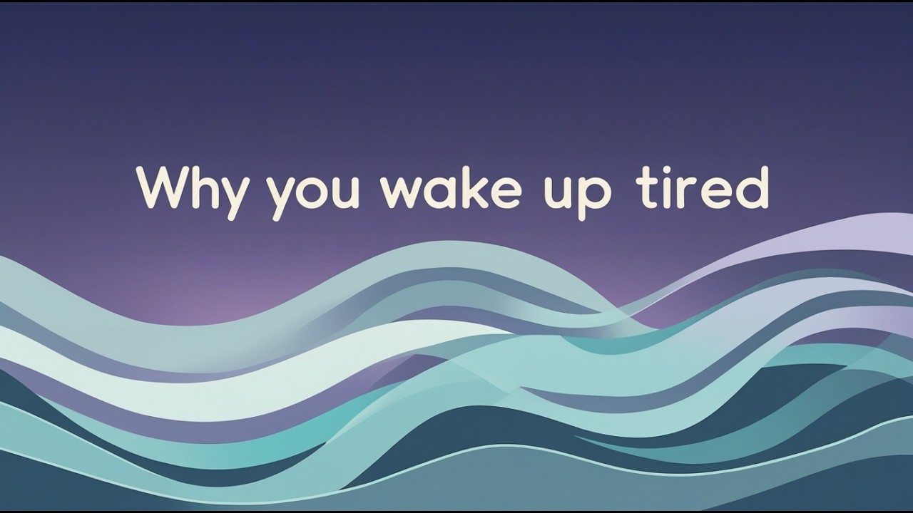 Why You Wake Up Tired: Sleep Cycles Explained Softly