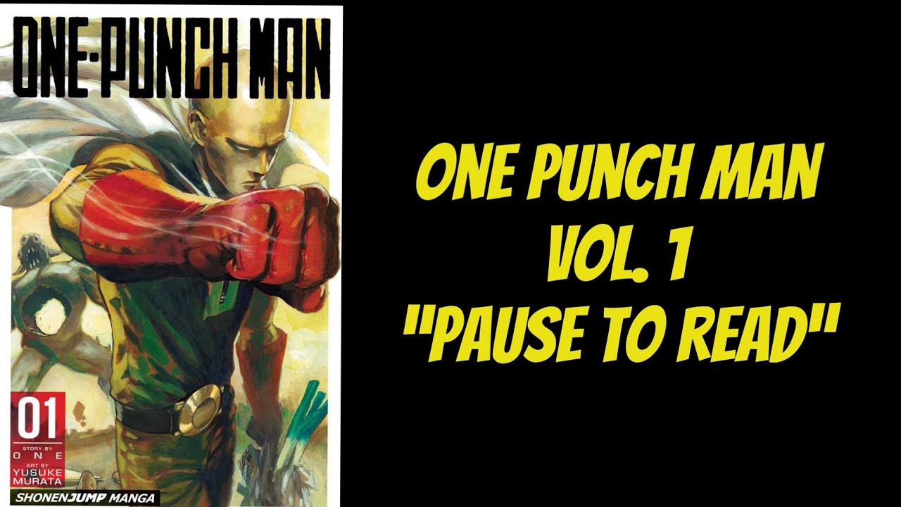 ONE PUNCH MAN MANGA VOLUME 1 🤜🏼