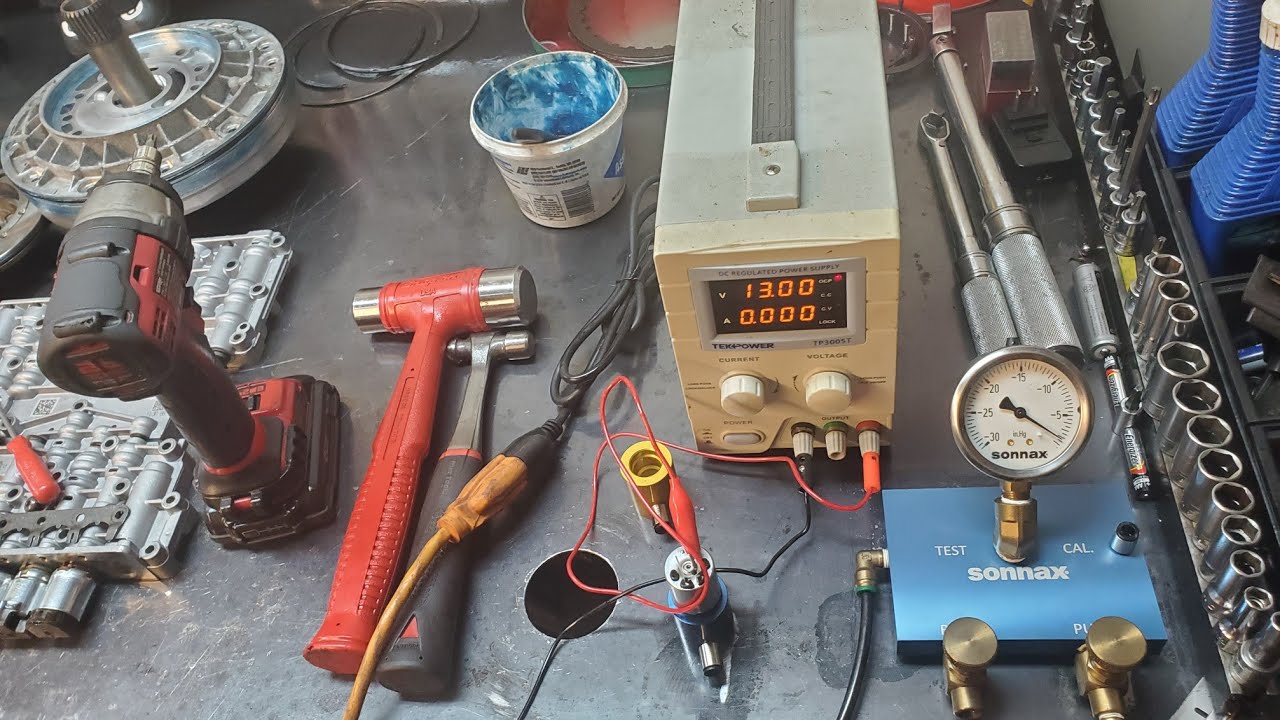 6R80 Solenoid Testing | Prueba de Vacio a Solenoides