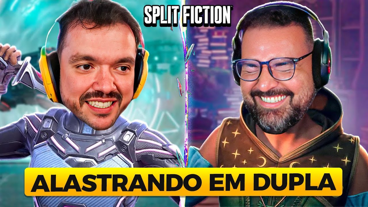 GAULES e BT JOGANDO SPLIT FICTION pela PRIMEIRA VEZ! - Split Fiction #1