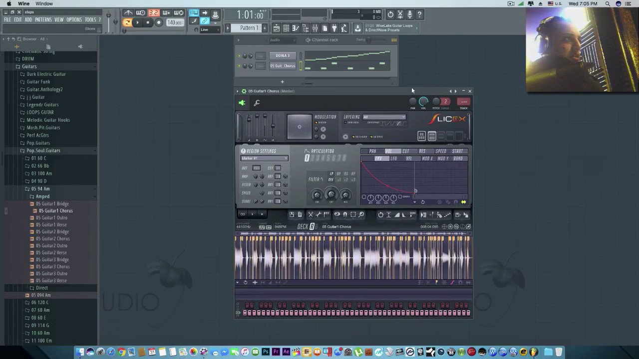 شرح  تحويل الاوديو لميدى والتحكم الرائع بالايقاعات وتنفيذها ببرنامج fl studio