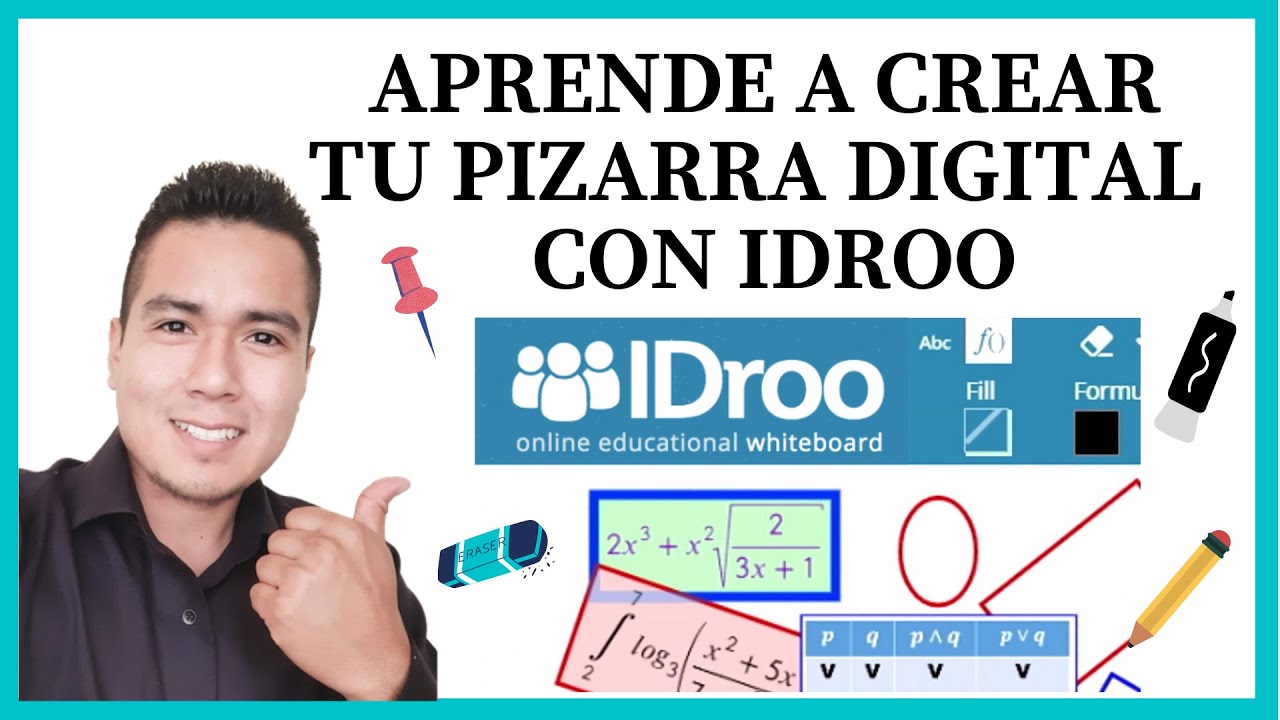 Como crear tu pizarra digital con IDROO