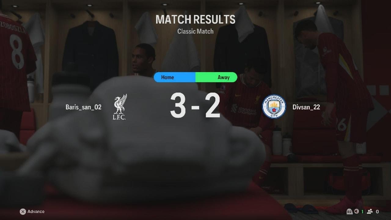 Liverpool vs. Manchester City