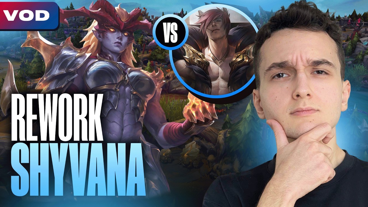 JE TESTE LE REWORK DE SHYVANA EN TOPLANE - Shyvana vs Sett - SoloQ Patch 26.5