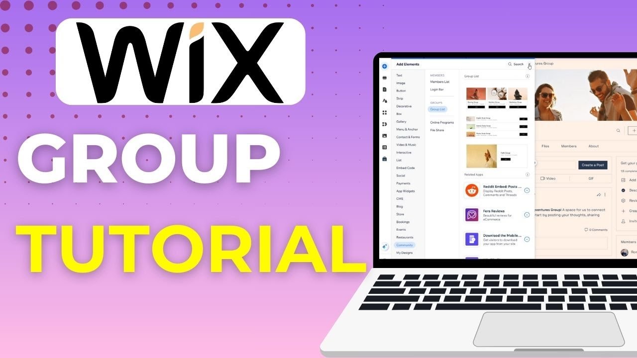 Учебное пособие по Wix Groups: как использовать группы в Wix