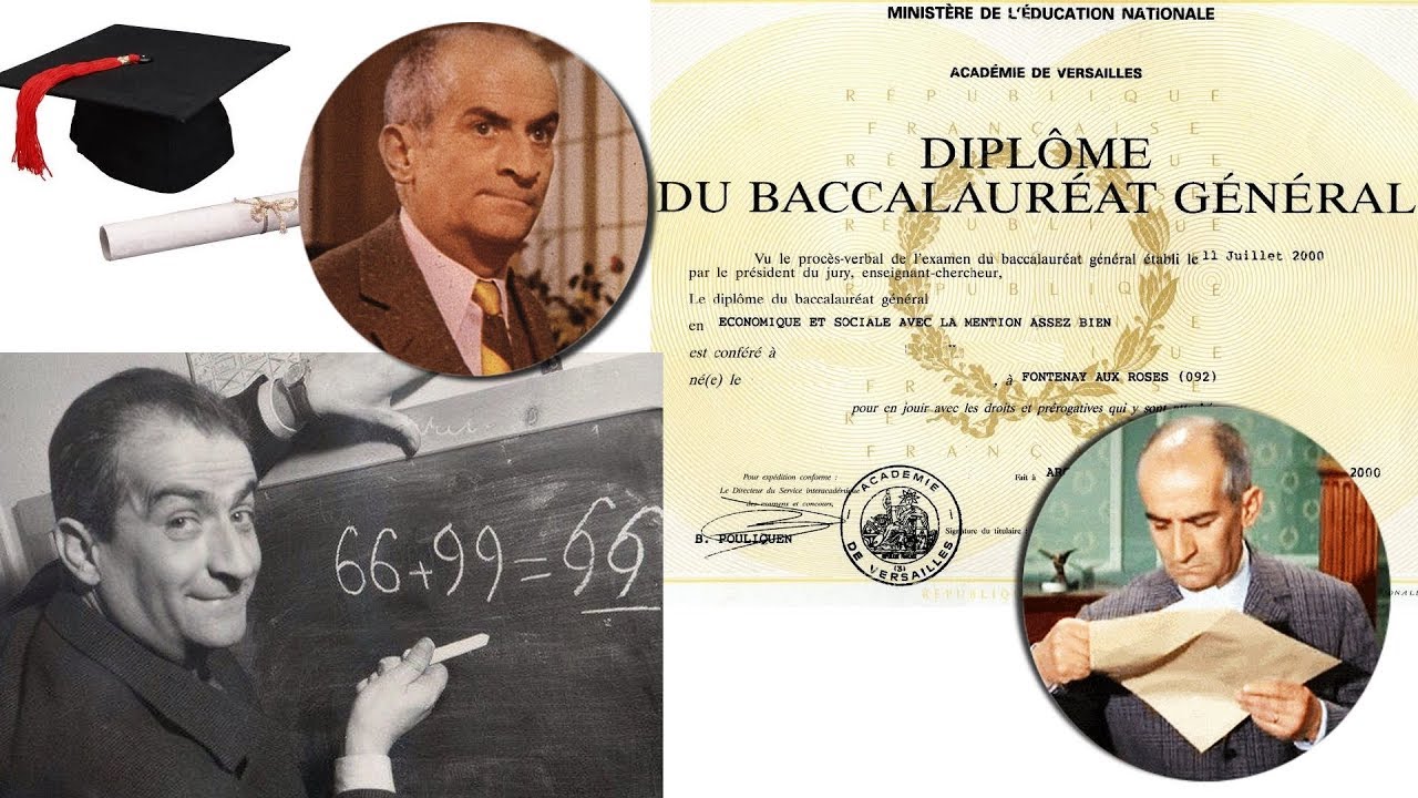 LOUIS DE FUNÈS VS LES PERLES DU BAC