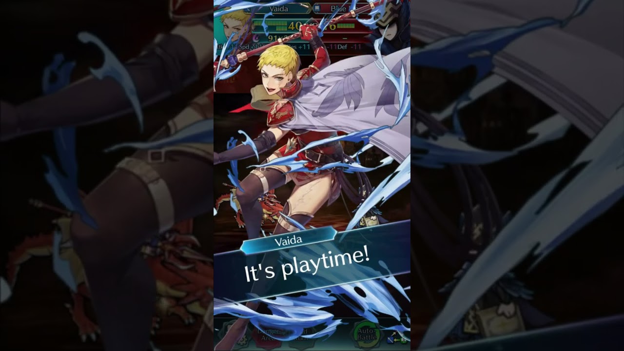 Vaida Critical Quotes - Fire Emblem Heroes 