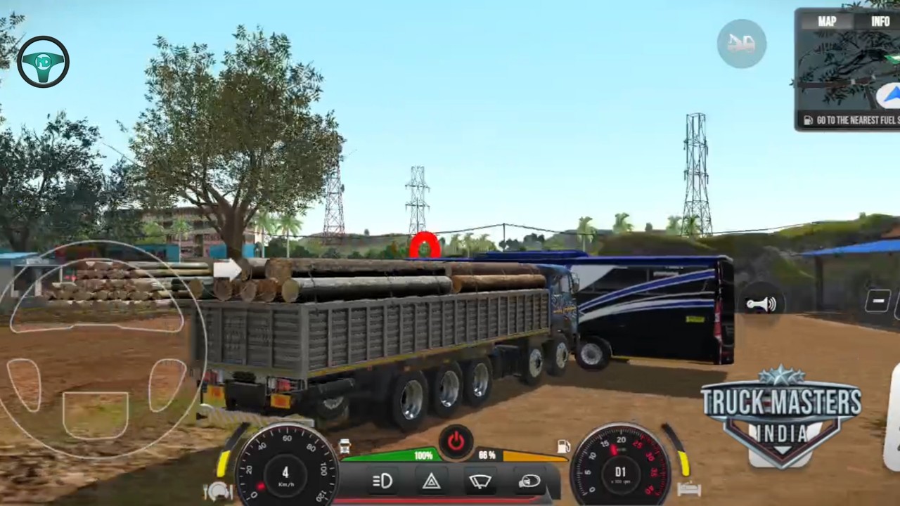 I PUSHED THE BUS AND PARKED THE TRUCK | TRUCK MASTERS INDIA