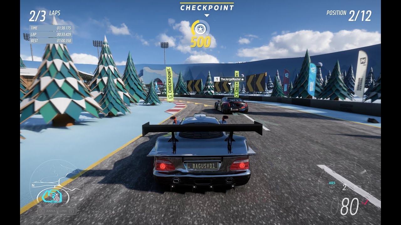 Forza Horizon 5 1998 Mercedes Benz CLK GTR Forza Edition Gameplay 4K