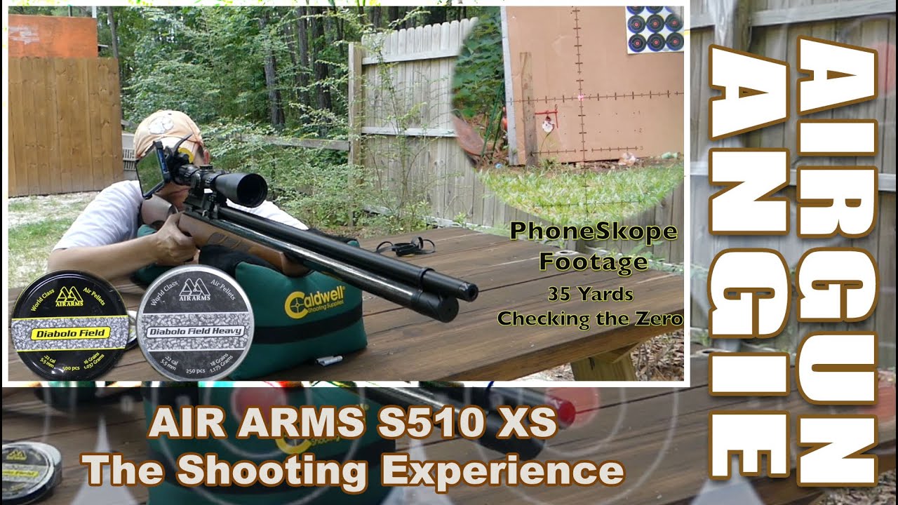 AIR ARMS S510 XS – The Shooting Experience