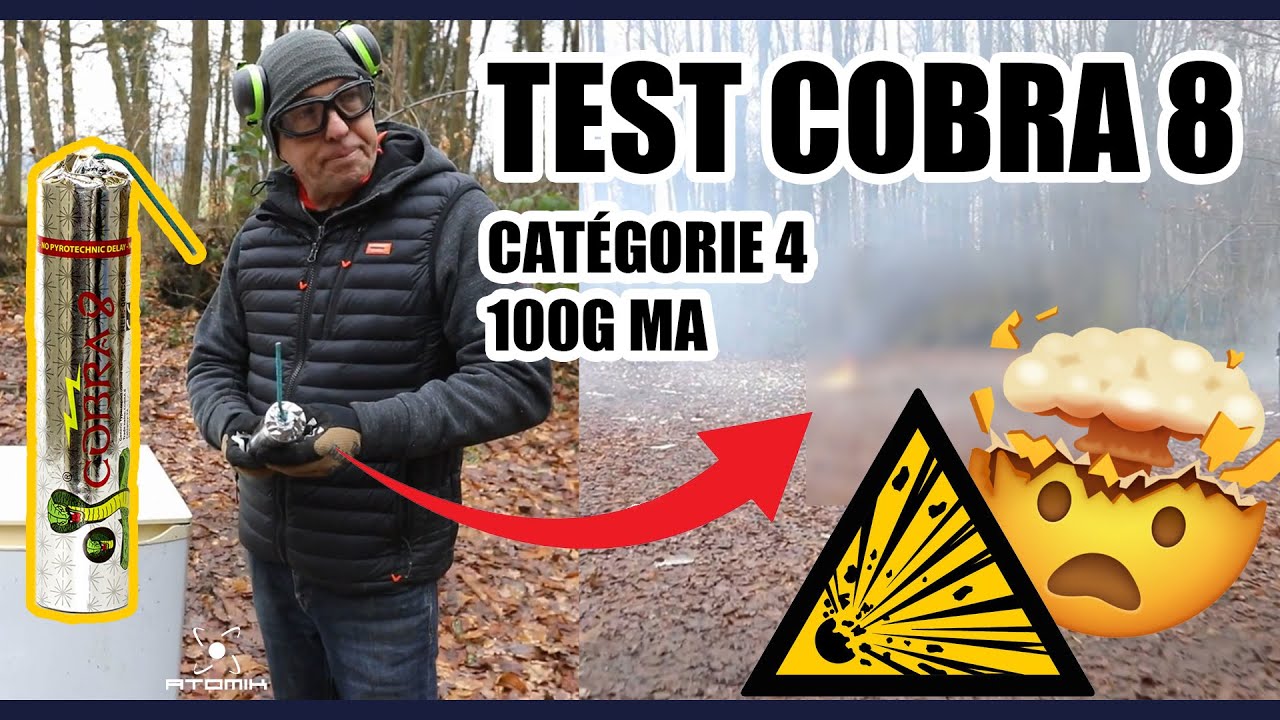 On PULVERISE un frigo Avec le plus gros pétards : Le cobra 8