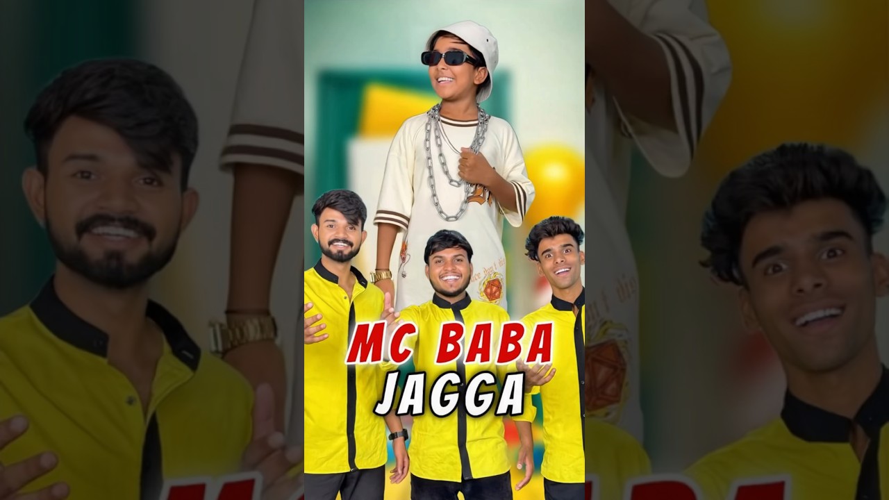 jagga बना Mc Baba😱 #dhonisir #aaganwadikebacche #comedy #funny #jagga #trending #mcbaba #shorts