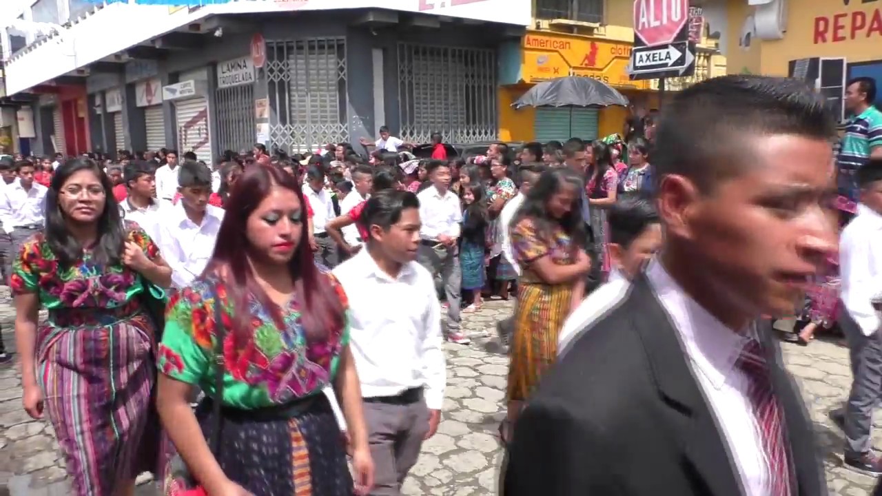 Desfile 15 de septiembre 2018 San Juan Ostuncalco