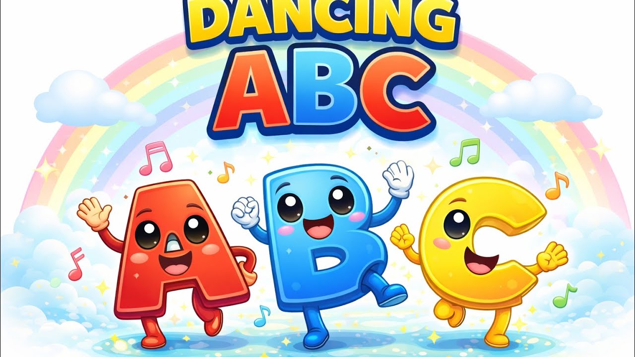 Dancing ABC Letters Song (A–Z) | Learn Alphabet for Kids | Wonder Kids TV